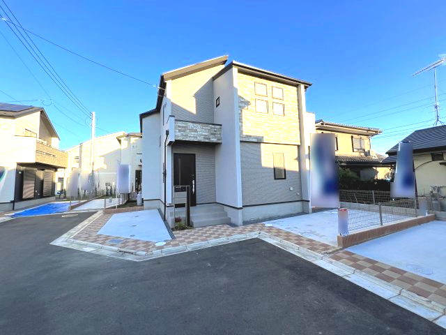 あきる野市引田　新築戸建全7棟の外観|カースペース2台可！！