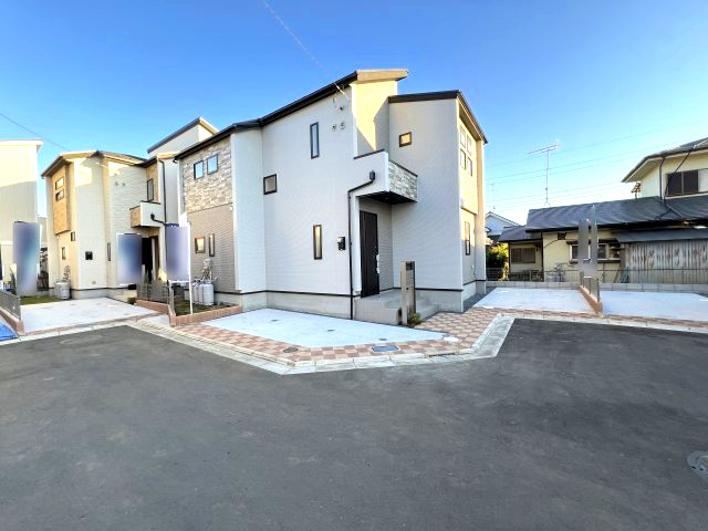 あきる野市引田　新築戸建全7棟の外観|現地外観