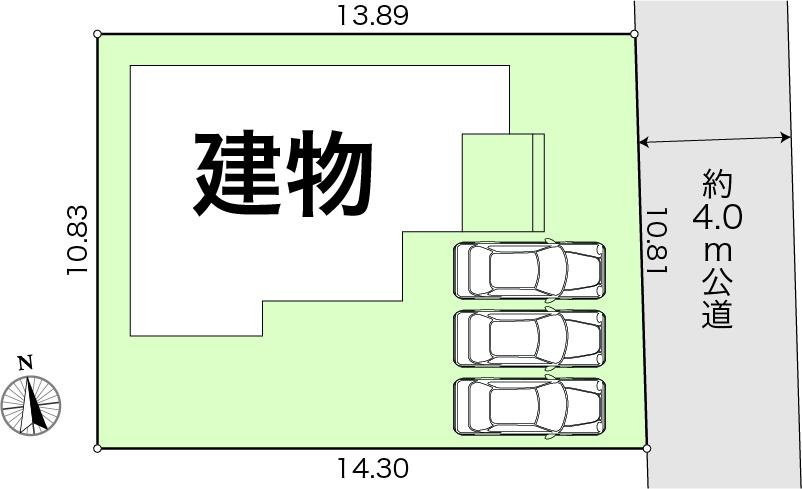 土佐市高岡町乙-1棟 1- 新築戸建ての外観|2026.2月中旬