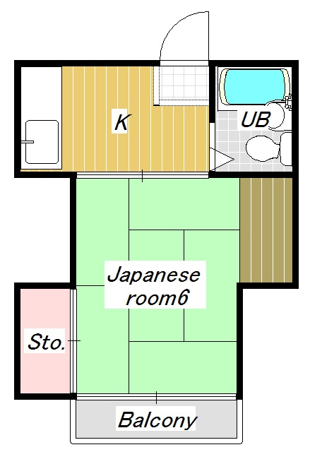 メゾン岡の間取り