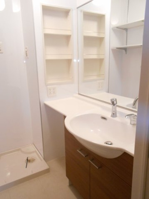 【独立洗面台】 | カルチェ Ａ | 洗面所