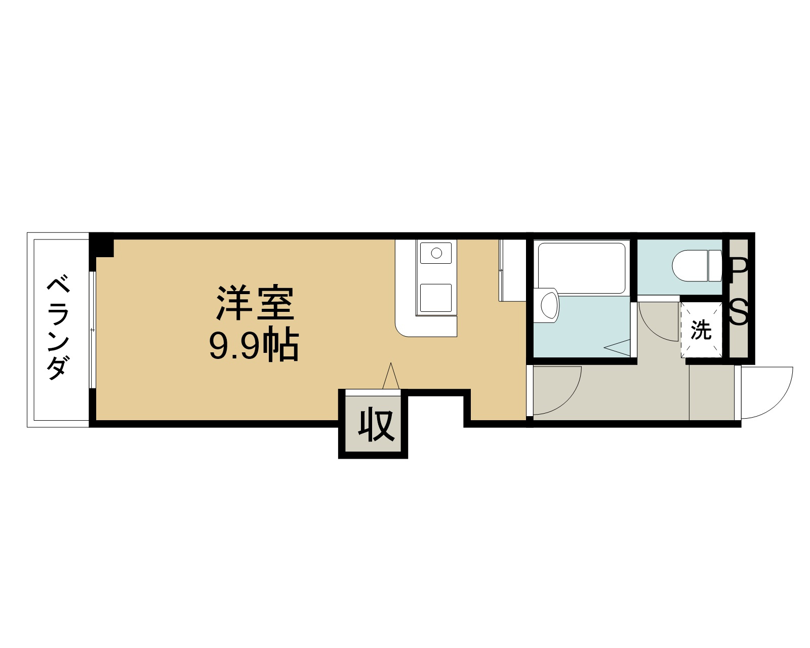 サザンセレストの間取り