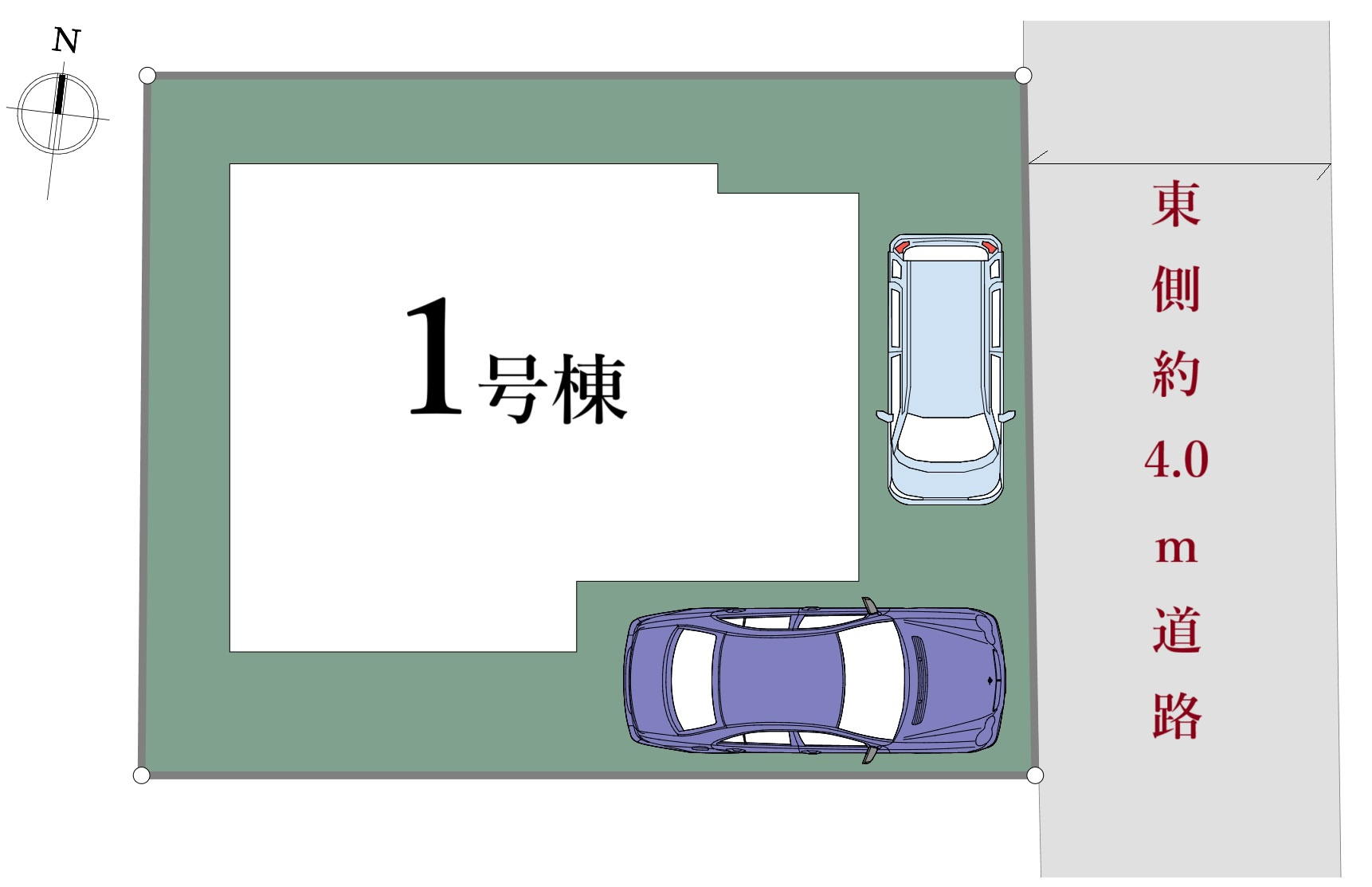 練馬区大泉学園町6丁目 限定1棟の区画図
