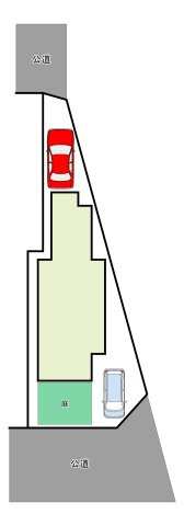 久喜市葛梅　中古戸建の区画図