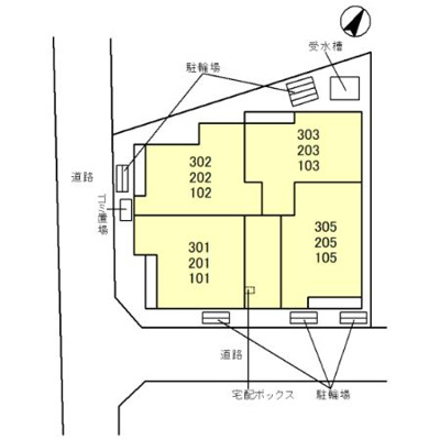【区画図】 | D-Sereno上福岡