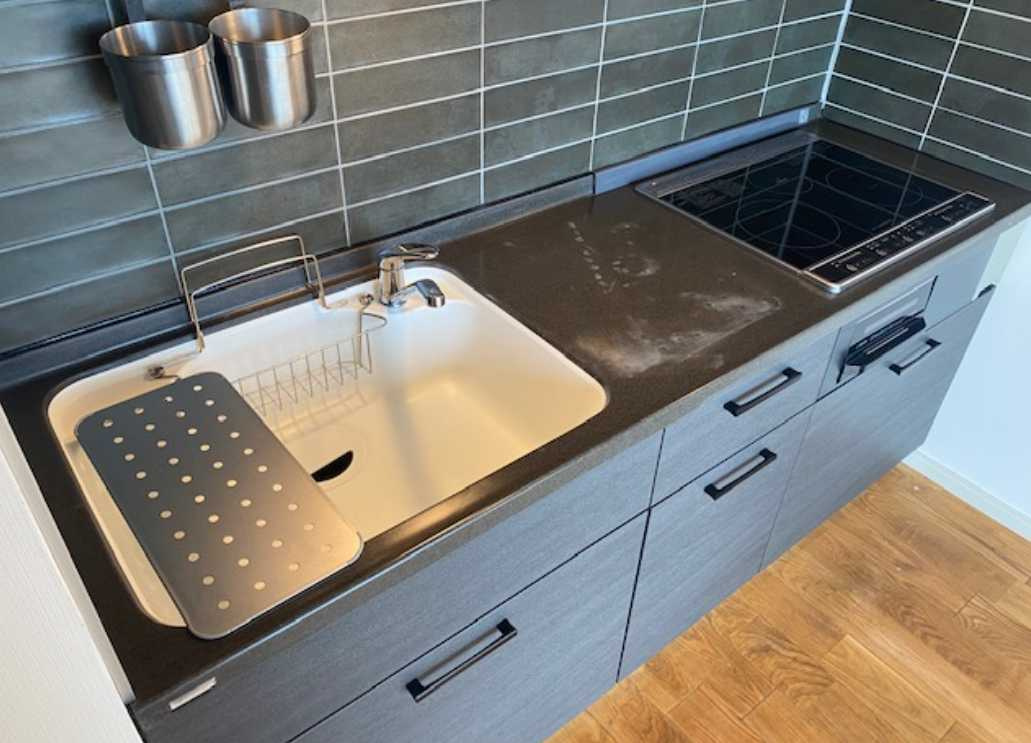 GRAND駒沢公園　ウォークインクローゼット　角部屋　オートロックのキッチン