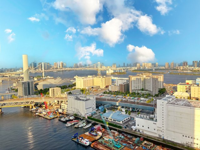 ワールドシティタワーズアクアタワーの展望