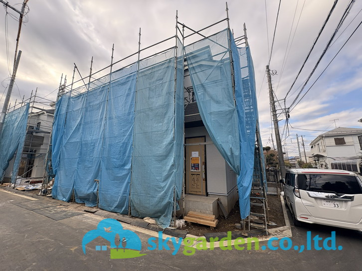 茅ヶ崎市円蔵2期　新築戸建　全5棟5号棟の外観