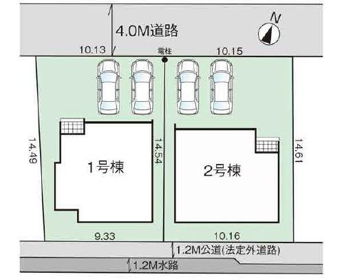 グラファーレ　岡山市中区江並(7期)【仲介手数料無料】の区画図