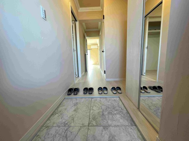 取手中央タウンE棟の玄関|玄関床イタリアンタイル