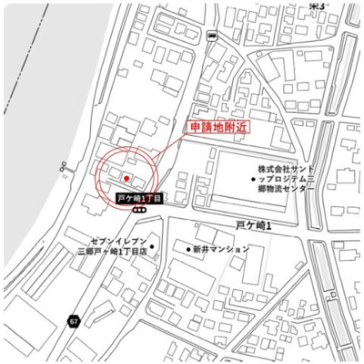 【地図】 | グランソフィア三郷(仮)