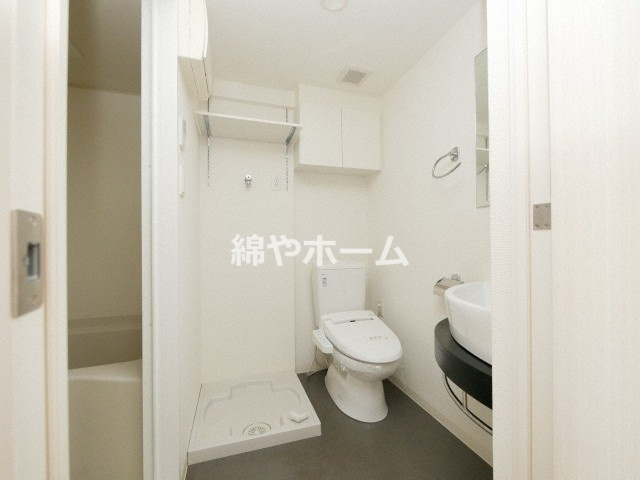 AFFLUENCE難波の洗面所|使いやすい洗面所です