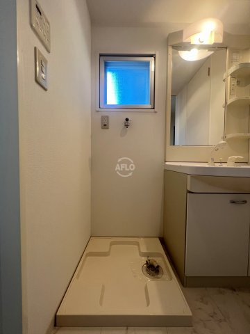 ハートフルレジデンス玉造の設備|ハートフルレジデンス玉造　洗濯機置き場