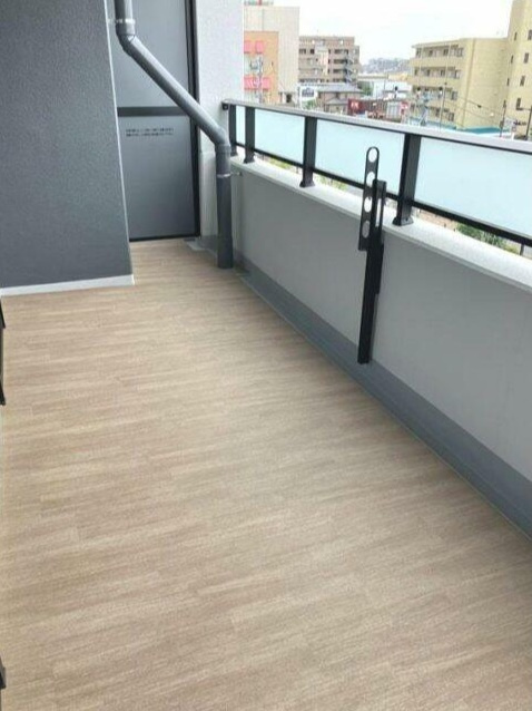 プラウドシティ武蔵浦和ステーションアリーナのバルコニー