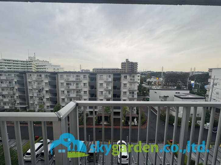 湘南ライフタウン駒寄第二住宅４６号棟のバルコニー