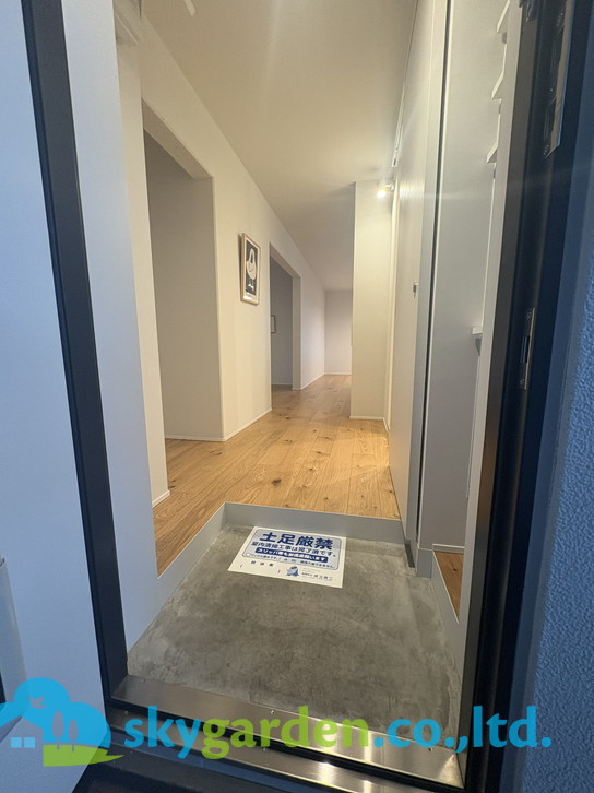 湘南ライフタウン駒寄第二住宅４６号棟の玄関