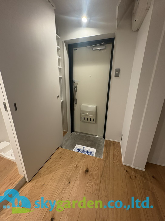 湘南ライフタウン駒寄第二住宅４６号棟の玄関