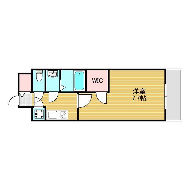 エスリード大阪グランゲートの間取り