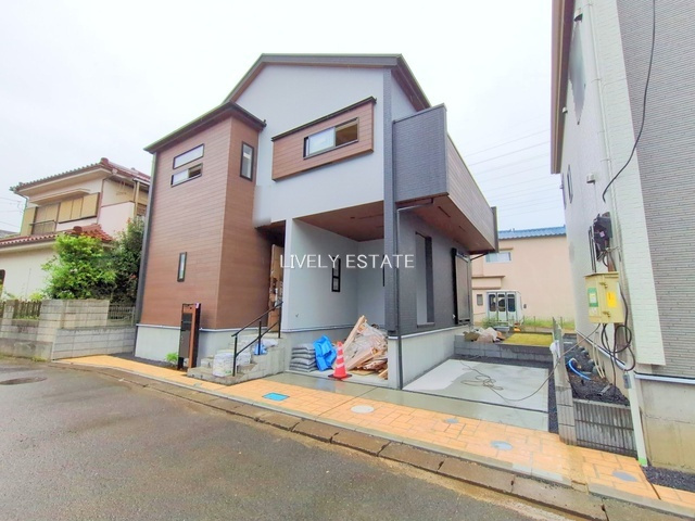 草加市新里町 新築分譲住宅 全2棟 1号棟の外観