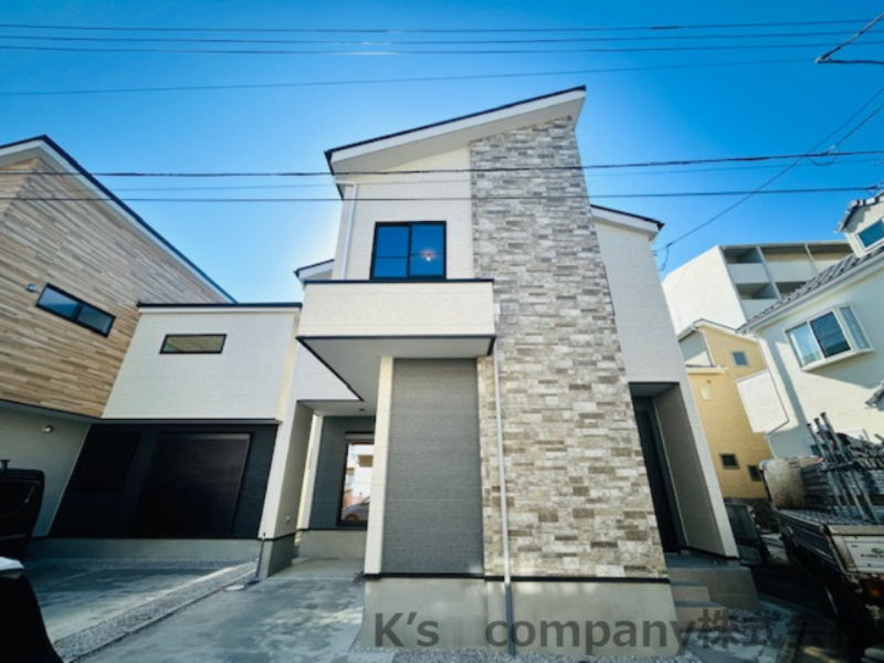 ◎茅ヶ崎市矢畑　新築戸建　1号棟の外観|2025.11.28撮影◇