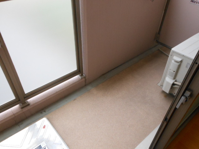 リヴィエール新のバルコニー