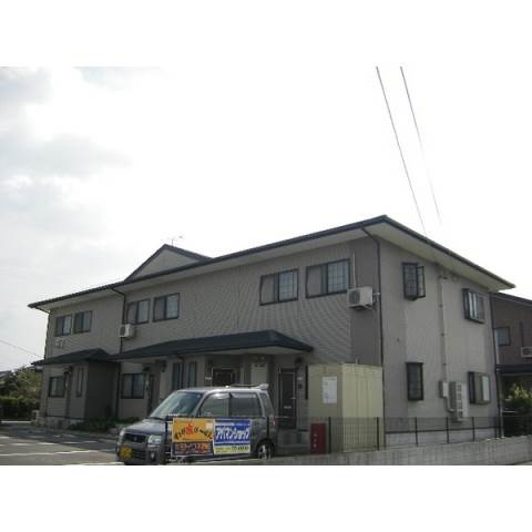 ハイステージ城屋敷Ｂの駐車場