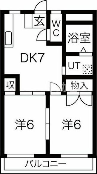 パインリーフ長森本町の間取り