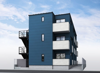 【外観】 | MELDIA西ヶ原 | 外観パースです