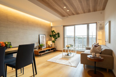 【居間・リビング】 | ディーレスティア堺・光明池 | 家探しはどうやってするの？から資金のことや住宅ローン、税金や制度のことまで住宅の難しいことをわかりやすく説明いたします♪