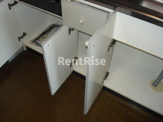 グレイス神山のキッチン|キッチン(収納)(イメージ)