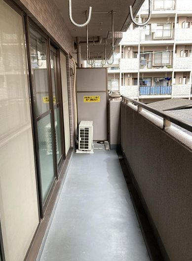 ルートホワイト２のバルコニー