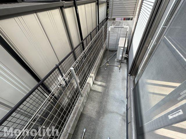 メゾン丸山Ⅱのバルコニー