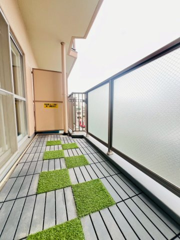 ユニハイム明石のバルコニー