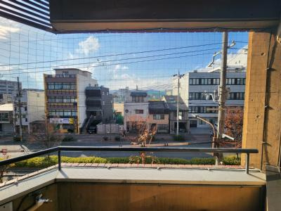 ハイツウエストロードの展望|西向き眺望