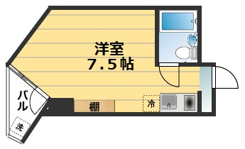 ハイツウエストロードの間取り