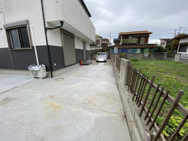 北之幸谷中古住宅の庭