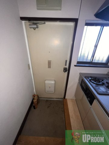 コーポ幸の玄関