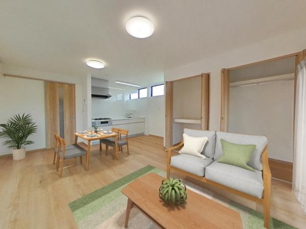 佐土原町上田島　中古戸建の居間・リビング