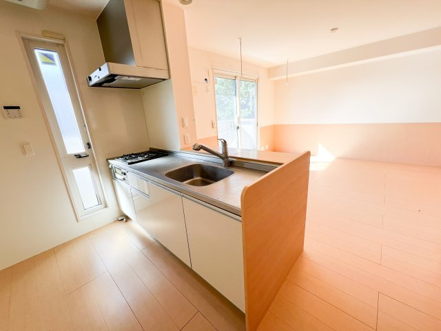 福井ガーデンハイツ B棟のキッチン