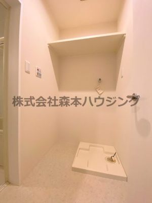 【設備】 | 　WING萱島本町 | 室内洗濯機置き場です