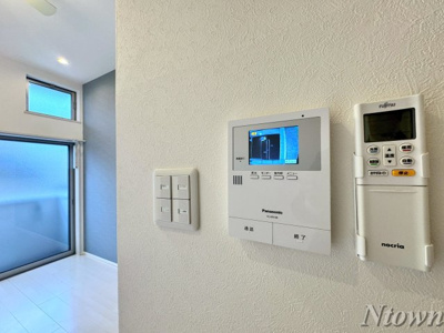 【セキュリティ】 | ハーモニーテラス清水Ⅳ | モニター付きインターフォンです。