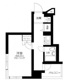 【間取り】 | 藤和シティコープ御茶ノ水吉田ビル | 間取りです。