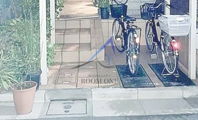 フルールハイムのその他共用部分|駐輪場です。