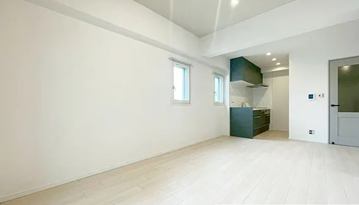 初台スカイレジテルの居間・リビング|使いやすいリビングです