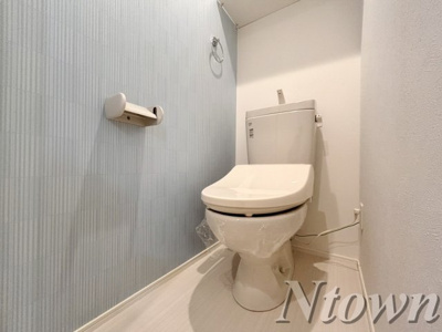 【トイレ】 | ハーモニーテラス清水Ⅴ | シンプルで使いやすいトイレです