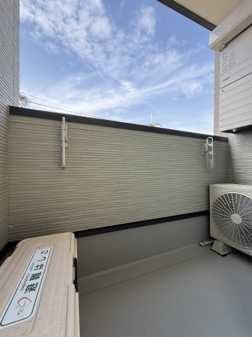 ハーモニーテラス遠里小野Ⅲのバルコニー