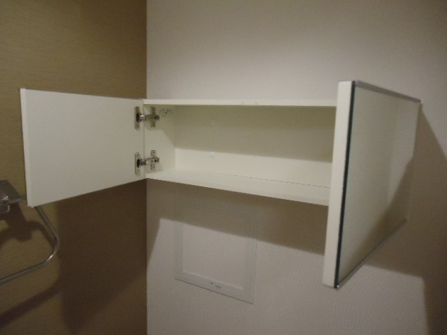 Ｐａｌｄｅａ　Ｓ（パルディア　エス）のトイレ|トイレ上棚