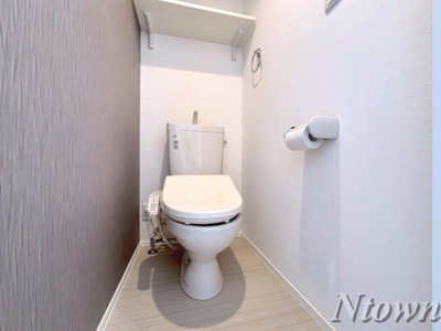 【トイレ】 | ハーモニーテラス烏森町 | シンプルで使いやすいトイレです