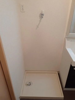 【設備】 | グランシャン | 室内洗濯機置き場。