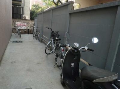 【その他共用部分】 | グランシャン | 駐輪場。